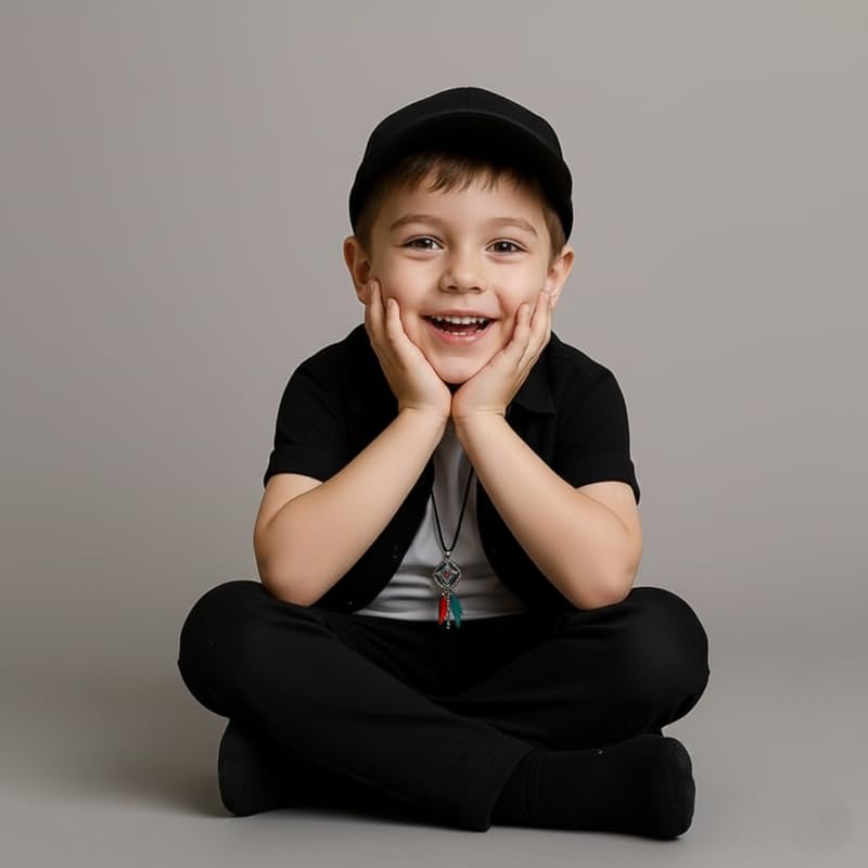 Image of Boys Regular Fit Solid Casual Shirt with Spread Collar - Comfortable Shirts