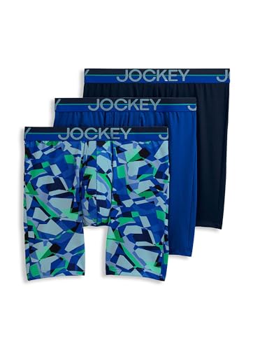 Calzoncillos Jockey largos de 8 pulgadas ideales para viajes activos y jornadas de oficina