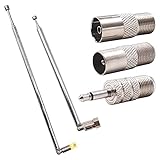 Instalación simple: el diseño roscado hace que sea fácil de instalar, solo apriete el enchufe de la antena para usar.