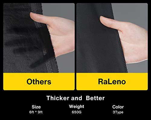 Raleno Photography Lighting Kit, 8.5 X 10Ft Backdrop Stand With Green Screen, 5 X 85W Cfl 5500K Light Bulb With Umbrellas For Product, Portrait And Video Shoot Photography #TOP6