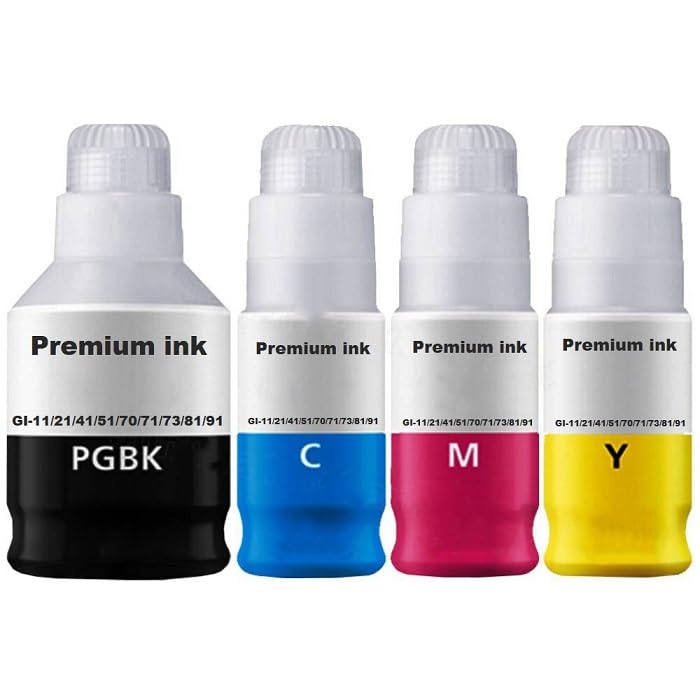 KOSH GI-70 Premimum Ink Bottle Compatible for Canon PIXMA GM2070, GM4070, G5070, G6070, G7070 Printers (Set 1- Black, Magenta,Cyan,Yellow.) (B0C9QTP99H) Amazon Price History, Amazon Price Tracker