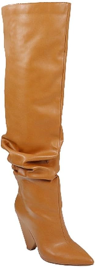 Liliana Women's Over The Knee Thigh High Wedge Heel Boots