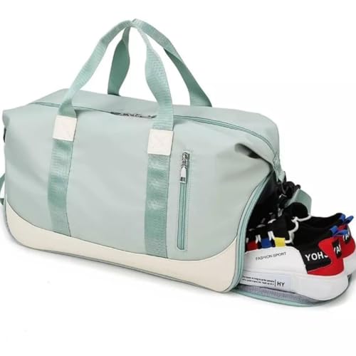 Bolsa Mala de Mão Feminina Grande Transversal Viagem Espaçosa 10 Kg Bordo Rigida Zíper Academia Nece