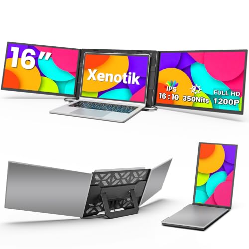 Xenotik 16 inch Triple Portable Monitor