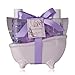 Lavendel Spa-Geschenkkorb Für Frauen – 16-teiliges Selbstpflege-Set Mit Decke, Becher & Mehr