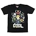 Lego Ninjago Movie Boys' Martial Arts Be Cool Fool Graphic Print T-Shirt, XL