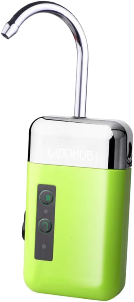 Kisangel Aquarium Air and Water Pump Dual-use Oxygen Pump Rechargeable Easy Install Fish Tank Water Pressure Booster