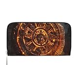 Fermeture éclair sécurisée pour une protection de l'intimité : la fermeture éclair maintient vos objets de valeur en sécurité tout en évitant les pertes accidentelles. Utilisez ce portefeuille en toute confiance au travail, au shopping ou en voyage, en sachant que votre argent, vos cartes et vos pièces d'identité sont stockées en toute sécurité.