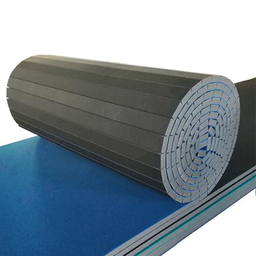 Alfombrilla de ejercicio con superficie antideslizante para gimnasia en interiores, animadoras y artes marciales