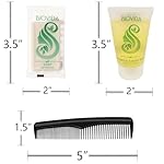 Moda West 4 Hygiene Kits - Toiletry Kit with Oral Care and Grooming Essentials, Featuring: Travel Size 5 Pc Kit - Image 5