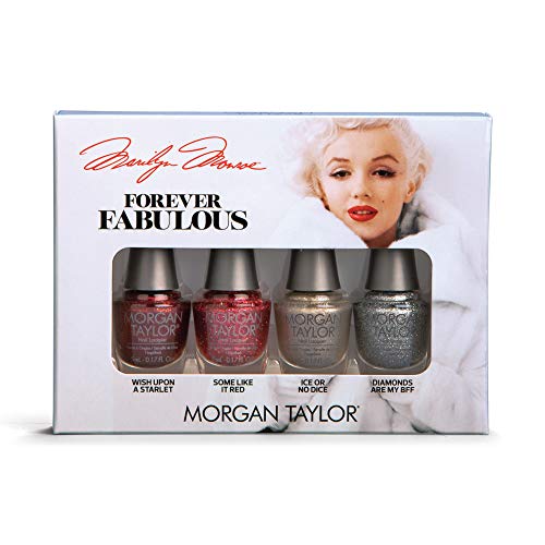 Morgan Taylor Forever Fabulous Marilyn Monroe Holiday/Winter 2018 Collection (Glam Mini 4 Pack)