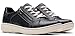 Clarks Women's Caroline Janna Leather Side Zip Fashion Sneaker, Black, 7