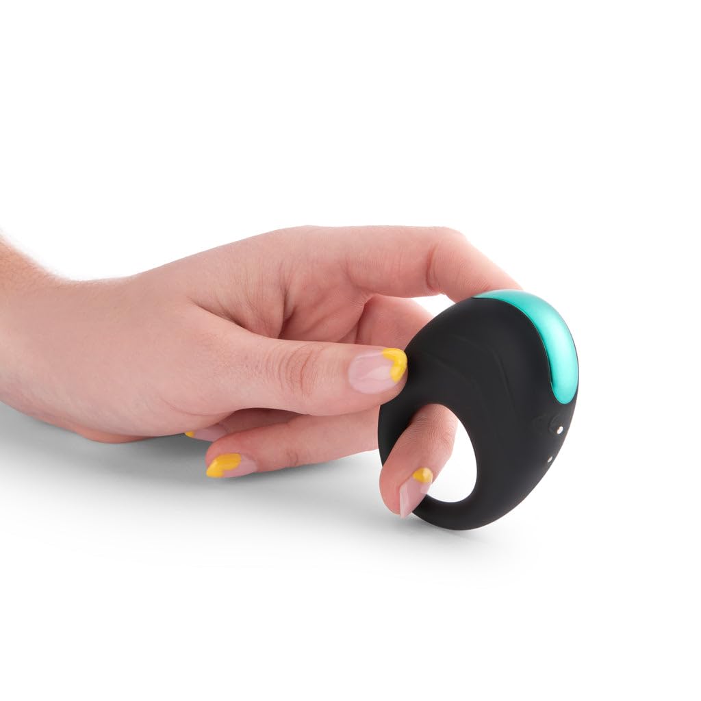 Platanomelón - Anillo Vibrador con 3 Velocidades y 7 Modos, Juguetes Eróticos para Pareja - Todo Mío Negro