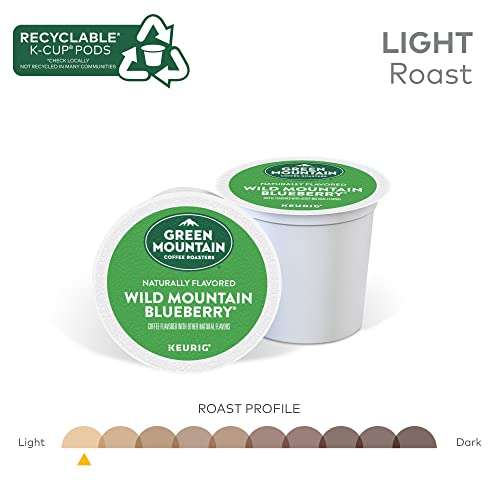 Image of Green Mountain Coffee Roasters Wild Mountain Blueberry Keurig Single-Serve K-Cup pods, Light Roast Coffee, 72 Count