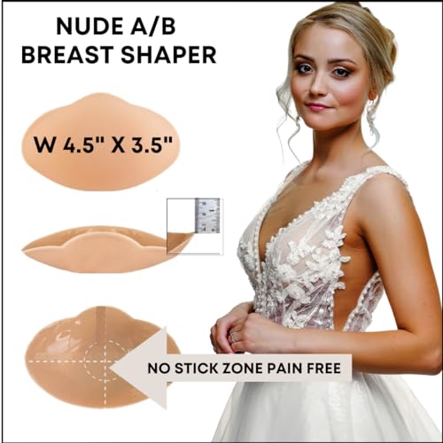 Push Up Sticky Bra, Breast Lifters, Backless, Strapless, Breast Shaper, Adhesive, Nipple Cover, Pasty, Cup Size3