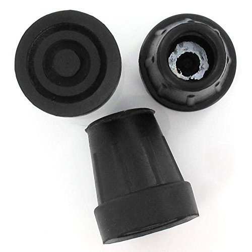Lifeswonderful® - 20 Stück Strapazierfähige Gummifuß 16mm für Krücken Gehstöcke
