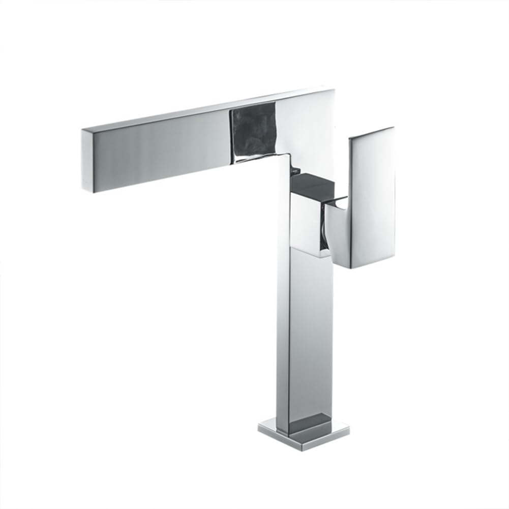 Mitigeur de lavabo cascade haut pour en finir avec les éclaboussures de salle de bains