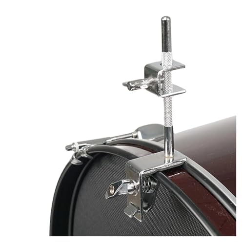 Soporte ajustable de montaje para batería de acero al carbono, accesorio para instrumento de percusión, adecuado para stands acústicos miniatura 2