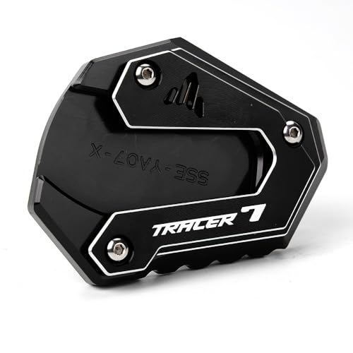 Extension béquille moto Tracer 7 élargie anti-enfoncement