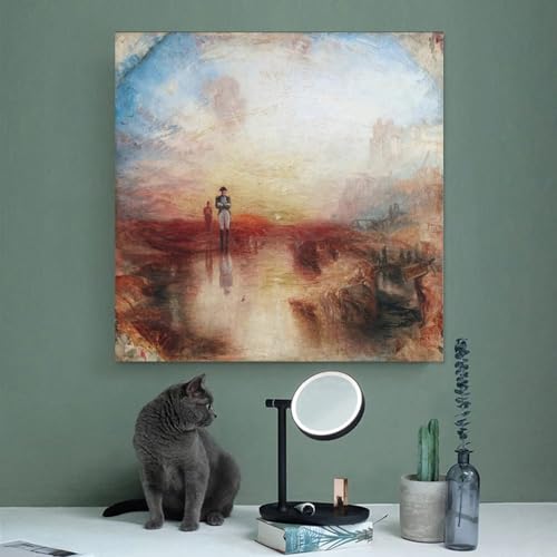 Impression sur toile Turner décoration murale grand format 61 cm salon - 3