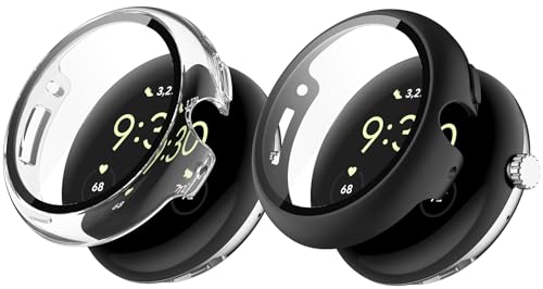 [2Zbg] For Google Pixel Watch 3 45mm P[X یP[X KXtČ^P[X yZENGZOUZz یtB PCf+{ɎqfދKX ȒP ϏՌ ߗ wh~ h~ Google 