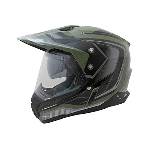 MT Matt Green-Black 2019 Synchrony Duosport SV Tourer MX Helmet Cover