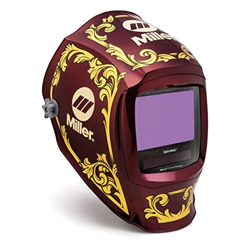 41lEFyXkH0L. SL500 Miller 288725 Digital Infinity Auto Darkening Welding Helmet (Imperial) - Welding Hood with ClearLight 2.0 Lens, 13.4 Sq.in. Viewing Field & 4 Arc Sensors - Miller Welding Helmets for Men & Women