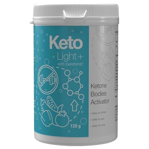 Keto Light Plus 120 g Originale - Productos Proteicos para Dieta Cetogénica, Batido quemagrasas, vegano, sabor a coco, Polvo
