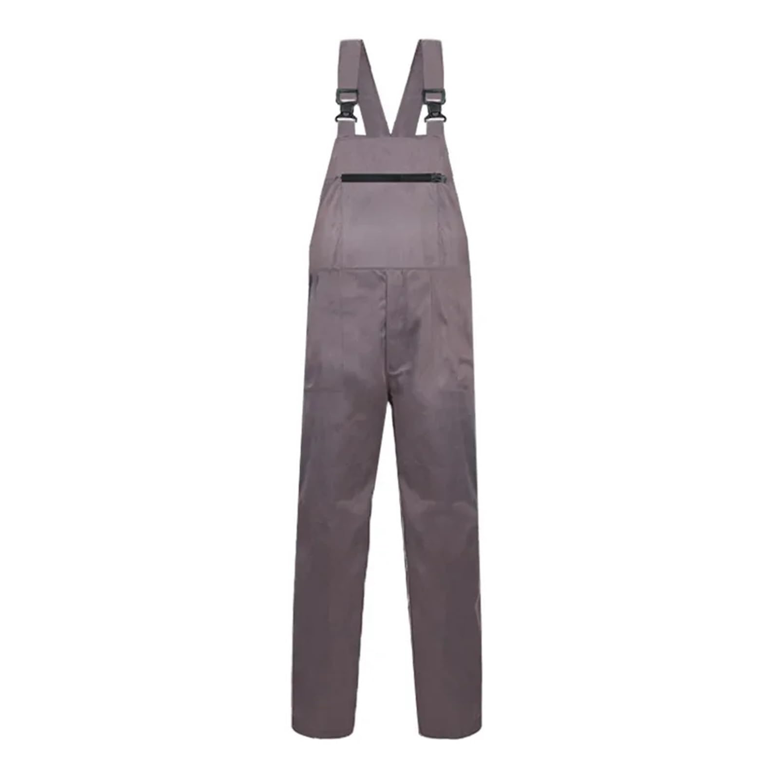Tuta Da Lavoro Uomo Salopette Uomo Abbigliamento da Lavoro Taglie Forti M-5XL Tute Protettive Tute con Cinghie Uniformi Pantaloni con Bretelle Senza Maniche(GRAY,XL)