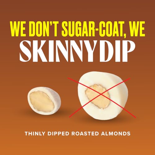Image of SkinnyDipped Maple Kiss Almonds, 3.5oz Resealable Bags | 5 Pack | Seasonal | Crunchy Whole Almonds Thinly Dipped | Gluten Free | Plant Protein Snack
