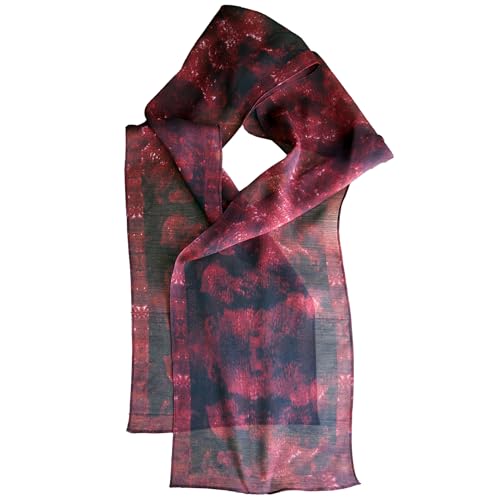 Silk Georgette Scarf, 9