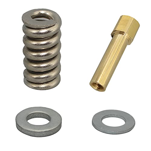 Image of DEX2420JKIT, DEX2400JN Sleeve Nut Assembly with Spring & Metal Washers, Length of 2 in, Filter Housing Replacement Set