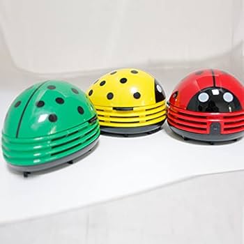 卓上クリーナー てんとう虫 卓上そうじ機 強力吸引 ミニクリーナー Amazon | 卓上クリーナー てんとう虫 卓上そうじ機 強力吸引 ミニ