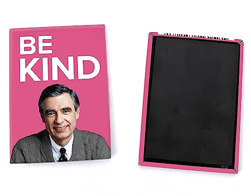 Imán rectangular Mister Rogers Be Kind 2.5x3.5 in miniatura 2