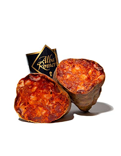 Morcón Ibérico ALBA ROMERO | Embutido curado y envasado al vacío | Pieza entera de peso aproximado de 0.9 KG Cover