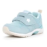 [ムーンスター] スニーカー MS C2259 運動靴 撥水 3E 幅広 キッズ 男の子 女の子 グリーン 17.0 cm