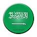 Saudi Arabia Novelty Metal Circular Sign C-404