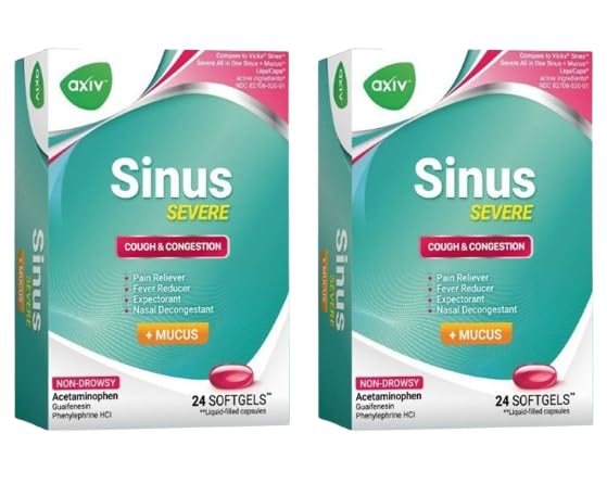 AXIV Sinus Severe + Mucus Relief
