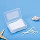 300 Stück Zahnseide Sticks Einwegzahnseide Dental Floss Zahnseidesticks mit Zahnstocher Zahnpflege Interdental Flosser Zahnseiden mit tragebarem Reiseetui - Disposable Zahnreiniger Sticks
