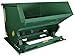 Vestil 2 Cu Yd. Steel Hopper 2k Green