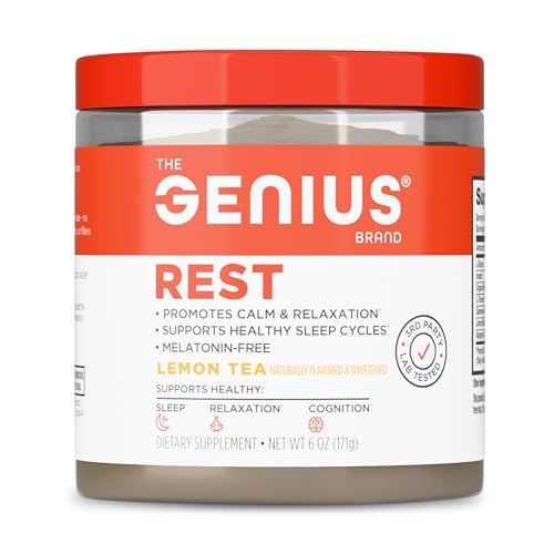The Genius Brand Genius Rest - Supports Sleep, Relaxation &