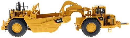 Miniatura 2 de Para CAT 657G Rueda Tractor Raspador DM85175 1/50 DIECAST Modelo
