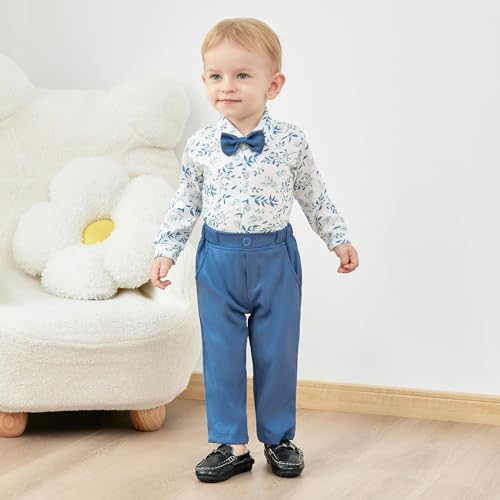 Image of SANMIO Toddler Baby Boys Clothes, Stylish Toddler Baby Boys Outfits Sweatshirt with Jeans Pants Set