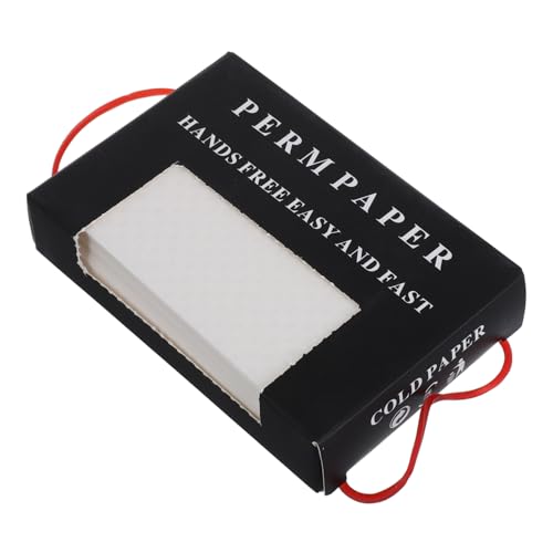 MUSISALY Papel Para Color De Cabello, Papel Para Permanente De Peluquería, Papel Permanente Desechable Duradero, Papel Desechable Para Permanente De Salón Para Permanentes Frías Y