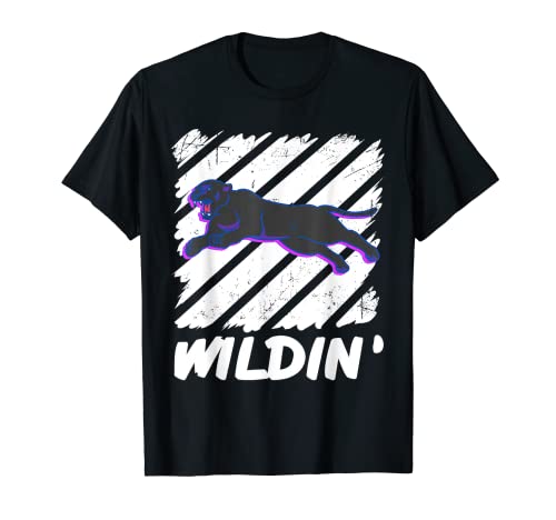 Wildin Vintage Panther Wildlife Designs Cadeau T-Shirt