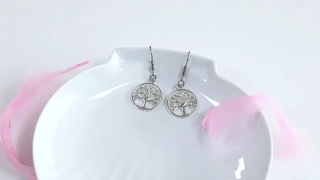 20 Ciondoli Albero Della Vita In Metallo Argentato - Per Braccialetti, Collane Fai Da Te