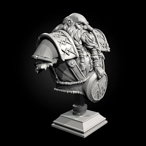 GoodFYouth 70 mm Ancient European Samurai Resin Bust Model Kit Unpainted and Unassembled Soldier Resin Model Kit //A5S7O9 - Image 2