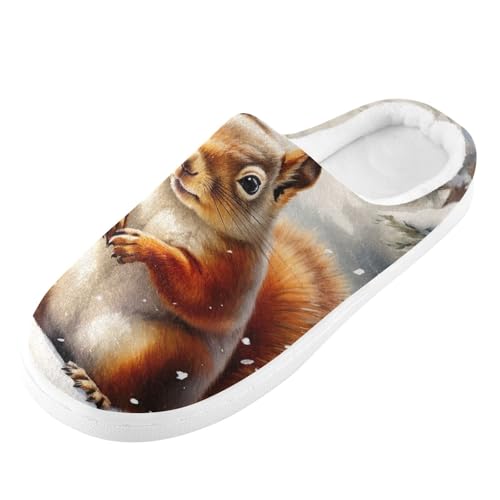 House Fuzzy Slippers Halloween Skull Unicorn Anti-Slip Warm Shoes for Womens & Men 208487364