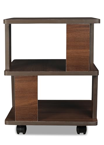 Image of SBF Furniture Center Table Engineered Wood Coffee Table (Accasiya Brown) DIY(Do-It-Yourself)