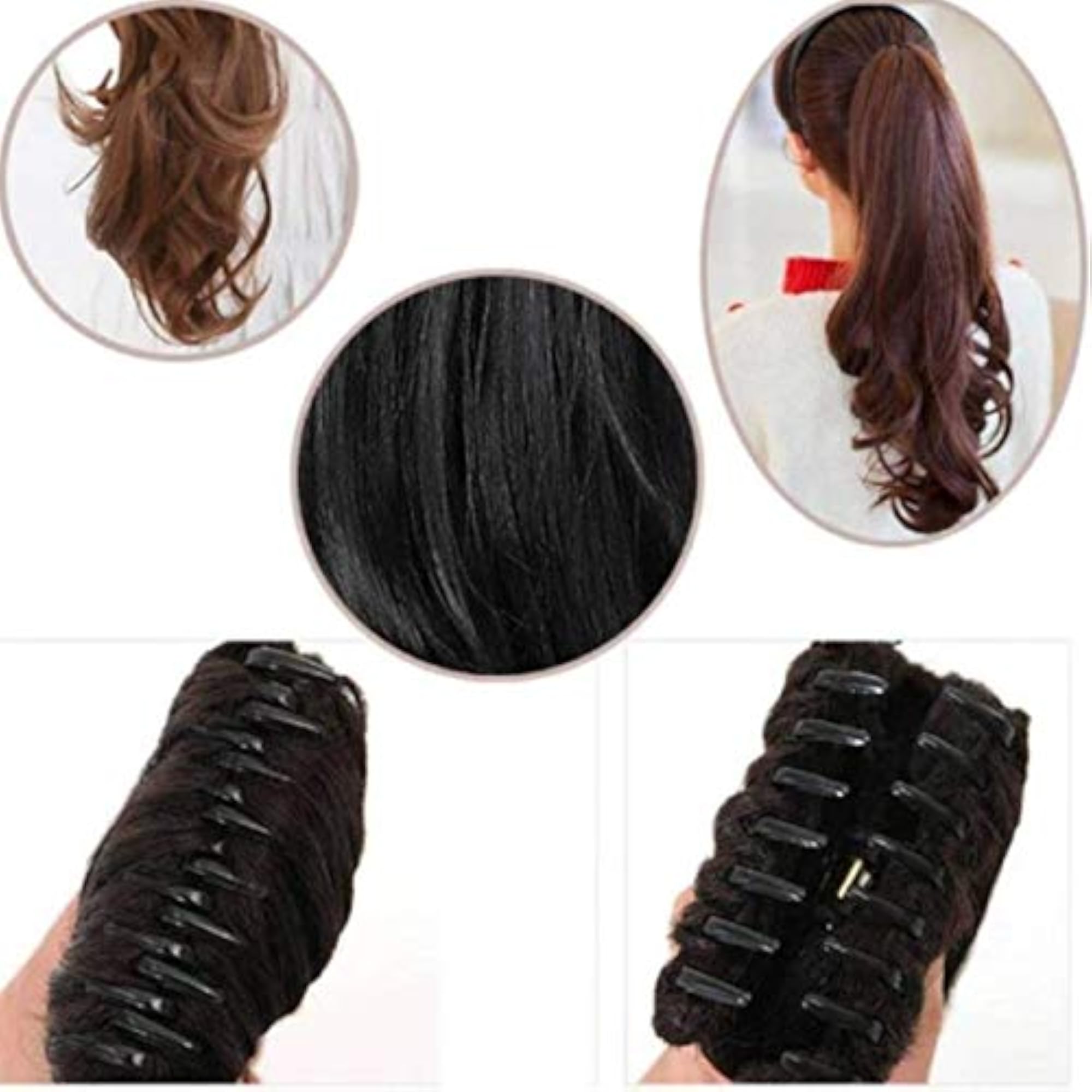 Women's Curly Ponytail Hair Extension Wig